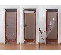 PENTRILO 13224 Puerta Aislante con Cremallera, 1.1 x 2.1 m