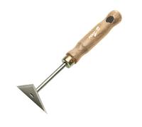 PENTRILO - RASQUETA TRIANGULAR MANGO MADERA 8 cm