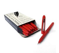 Penxacta Fineliners by Diplomat - 0.5 mm - Economy Pack of 12 - Red
