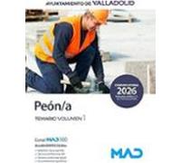 Peón/a Ayuntamiento De Valladolid Temario Volumen 1