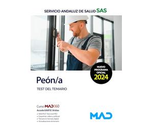 Peón/a del Servicio Andaluz de Salud. Test del temario