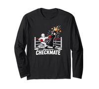 Peón Boxer Knockout King Chess Match Sports Art Manga Larga