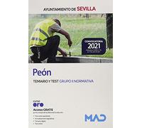 Peón del Ayuntamiento de Sevilla. Temario y test Grupo II (Normativa)