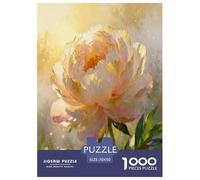 Peón, Puzzle De 1000 Piezas, Actividad Relajante Y Estimulante, Decoración De Pared, Recomendado A Partir De 12 Años, Flores, 70x50cm/1000pcs