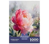Peón, Puzzle De 1000 Piezas, Actividad Relajante Y Estimulante, Decoración De Pared, Recomendado A Partir De 12 Años, Flores, 70x50cm/1000pcs