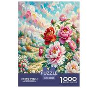 Peón Puzzle Imposible,desafío para Adultos Fiori Piante Bellissimo Juego Educativo 1000 Piezas Obra De Arte De Juego De para Adultos Y Niños Mayores De 12 Años 38x26cm/1000pcs
