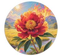 Peón Rompecabezas De Redondo 1000 Piezas Adultos para Niños Circular Puzzle Niños para Decoración del Hogar Imposible Infantil 3D Cartón 1000pcs (67.5x67.5cm)