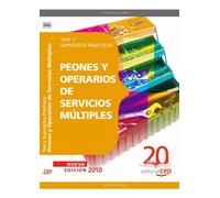 Peones y Operarios de Servicios Múltiples. Test y Supuestos Prácticos (Colección 91)