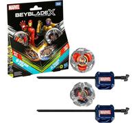 Peonzas Beyblade Iron Man vs Thanos: duelo épico
