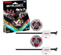 Peonzas Beyblade Optimus Prime & Megatron: duelo legendario