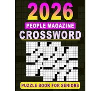 People Magazine Crossword Puzzle Book For Seniors: Simple and Relaxing Challenges for Mental Wellness
