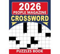 People Magazine Crossword Puzzles Book 2026: A refreshed annual selection arranged for calm, focused moments