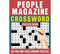 People Magazine Crossword Puzzles Book: A Collection of Crossword Puzzles, Solve and Expand Your Vocabulary.
