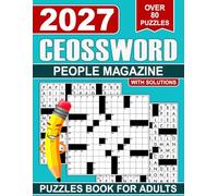 People Magazine Crossword Puzzles Book For Adults 2027: Over 80 Fun and Entertaining Puzzles on Movies, TV, Celebrities, and Pop Culture!