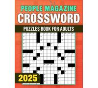 People Magazine Crossword Puzzles Book For Adults: A Fun Collection of Word Games for Adults