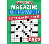 People Magazine Easy Crossword Puzzle Book For Seniors: Gentle Brain Teasers for an Enjoyable 2025 Puzzle Experience
