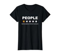 People One Star | Absolute Nightmare no lo recomendaría Camiseta gráfica económica, Mujer, Negro, L