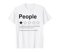 People One Star-F-cking Nightmare-Would Not Recommend Funny Camiseta