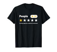 People One Star-Nightmare no recomendaría a un Cliente Divertido Camiseta