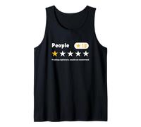People One Star-Nightmare no recomendaría a un Cliente Divertido Camiseta sin Mangas