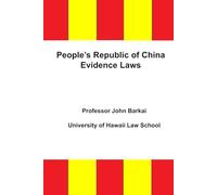 People’s Republic of China Evidence Laws