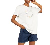 People Tree Camiseta con Estampado de Madre Naturaleza, Multi en Cloud Dancer, 44 para Mujer