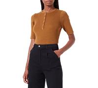 People Tree Judith Knitted Top Parte Superior, Hazelnut, 8 para Mujer