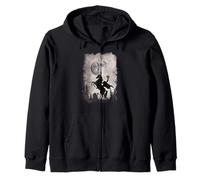 Peor pesadilla de Ichabod, jinete sin cabeza Halloween Sudadera con Capucha