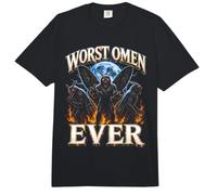 Peor presagio jamás Mothman Cryptid Funny Comfort Colors Adult Heavyweight T-Shirt