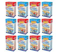 Peo's Palomitas de maíz para microondas 2 variedades mixtas en paquete de 72, 24 cajas (3 bolsas de 100 g, 12 saladas, 12 azucaradas)