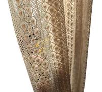 Peosaard Cortinas de Encaje Beige, Cortinas de Ganchillo 1 Panel 39, 37x59, 06 Vintage Boho Encaje Granja Ahueca hacia Fuera Elegante macramé Beige Boho para el hogar