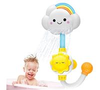 Peosaard Juguetes de baño para bebés, Juguete para Baby Shower, rociador de baño, Juguete de Ducha con Agua, Nube Encantadora, Grifo con chorros de Agua para niños pequeños, Juguetes para bañera