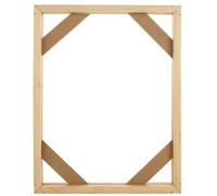 Peosaard Kit de marco de lienzo, marco de lienzo de 16 x 20, montaje de madera, barras de bastidor fáciles de montar para pinturas al óleo, impresiones y carteles, montaje