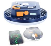 Peosaard Linterna de Camping, luz de Camping 4800 mAh 800 LM Linterna magnética LED Impermeable Recargable Emergencia Tienda Luces con Gancho para Colgar para Exteriores, Luces LED magnéticas Recarga