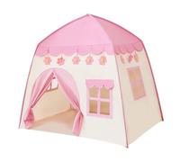 Peosaard Tiendas de Juegos para niños, Princess Castle Tienda de Juegos para niños Casa de de Hadas 51.18x39.37x51.18 Pulgadas Tienda Tipi para Cumpleaños para niñas, Casa de de Had