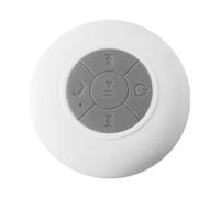Peowuieu Altavoz Bluetooth Inalámbrico para Baño con Ventosa, Minialtavoz Estéreo Portátil con Luz RGB para Deportes Al Aire Libre, Color