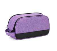 Peowuieu Bolsa de Viaje para Accesorios de Máquina CPAP, Bolsa Organizadora de Cables de Viaje de Doble Capa con Asa y Compartimentos