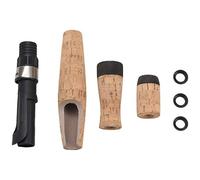 Peowuieu Caña de pescar DIY Edificio o Reparación Compuesto Cork Handle Grip Carrete
