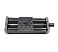 Peowuieu Impresora 3D Eje Z Tornillo T8 Eje Z Diy C CNC Mesa deslizante 250 Mm Unidad Lineal Kit-Negro