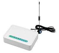 Peowuieu Terminal fijo inalámbrico, tarjeta SIM Quad, línea telefónica, teléfono de escritorio, marcador GSM850/900/1800/1900 MHz, enchufe europeo