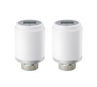 Peowuieu Termostato inteligente Tuya WiFi, regulador de temperatura termostático actuador válvula de radiador TRV para Alexa, duradero