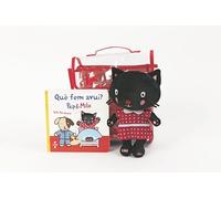 Pep i Mila. Lot Què fem avui? Llibre + nino Mila