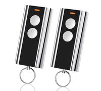 pepape 2 unidades de transmisor manual de garaje para acero estándar Entrematic RCU 433-2K, EA433 2KM, EA433 2KS, N002800, compatible con Crawford Normstahl 433,92 Rolling Code Garage mando a