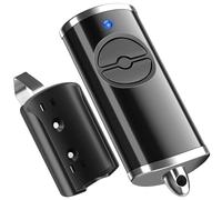 pepape Mando a distancia para puerta de garaje Hörmann HSE2-868-BS HSE4-868-BS HS4-868-BS, emisor manual con clip de visera