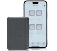 pepape Smart Wifi - Abridor de puerta de garaje para Hörmann HSM4-868, HSE2-868, HS4-868, para Marantec Digital 302, 304, 382 868,3 MHz, control de aplicación, compatible con Hörmann y Marantec 868