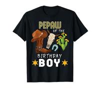 PEPAW of the Birthday Boy Cowboy Western Farmer Party Camiseta