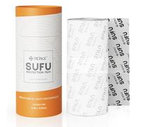 PEPAX - Vendaje para el cuidado posterior del tatuaje, SUFU de 6 x 10 yardas, parche impermeable para cubrir tatuajes, transpirable, cinta transparente para tatuajes curativos, película de protección