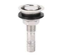 PEPDIMA Válvula de Casco Recta de Acero Inoxidable, Accesorio eficiente y Duradero para Barcos Marinos, Yates, Orificio de ventilación de 16mm