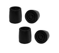 PEPE - CONTERAS 25 mm (x4 uds), Tacos para andadores, Andadores a Presión, Fabricados en PVC, Conteras para Andadores, Contera Andador, Conteras Andador Negras.