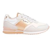 Pepe Jeans Zapatillas deportivas bajas 'London Shine' beige / oro / gris claro, Talla 39